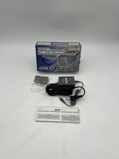 Nintendo GameBoy Advance AC-DC Adapter Set Netzteil Kabel in OVP GBA