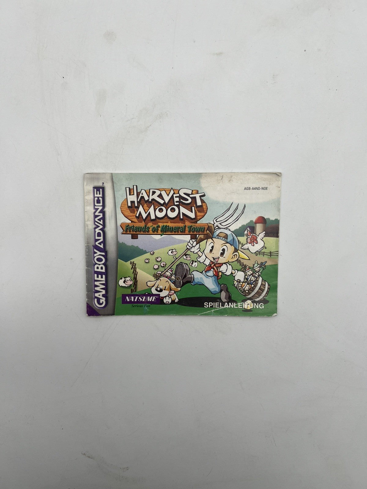 Harvest Moon Friends of Mineral Town - Nintendo Gameboy Advance - Nur Anleitung
