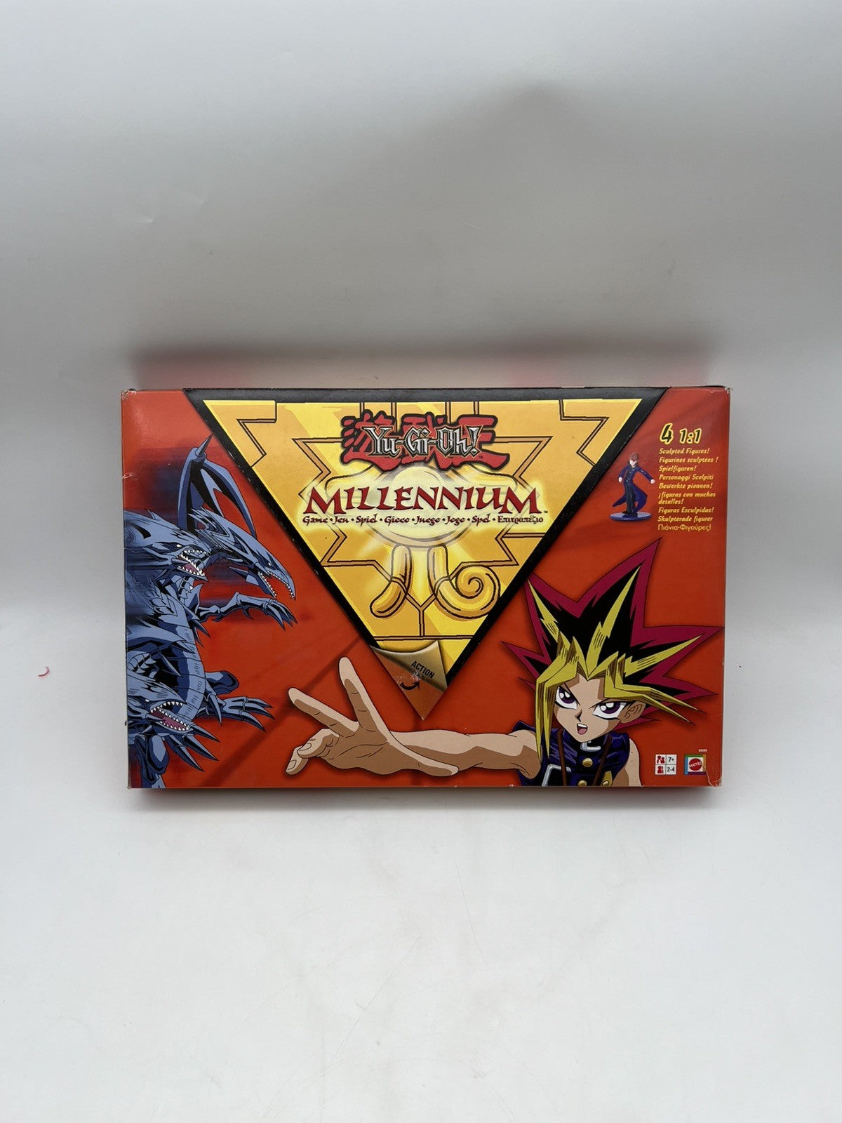 Yu-Gi-Oh! Millenium Brettspiel Gesellschaftsspiel Mattel 2002  Vollständig