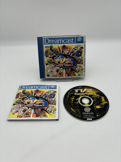 Fighting Vipers 2 - Sega Dreamcast - OVP + Anleitung