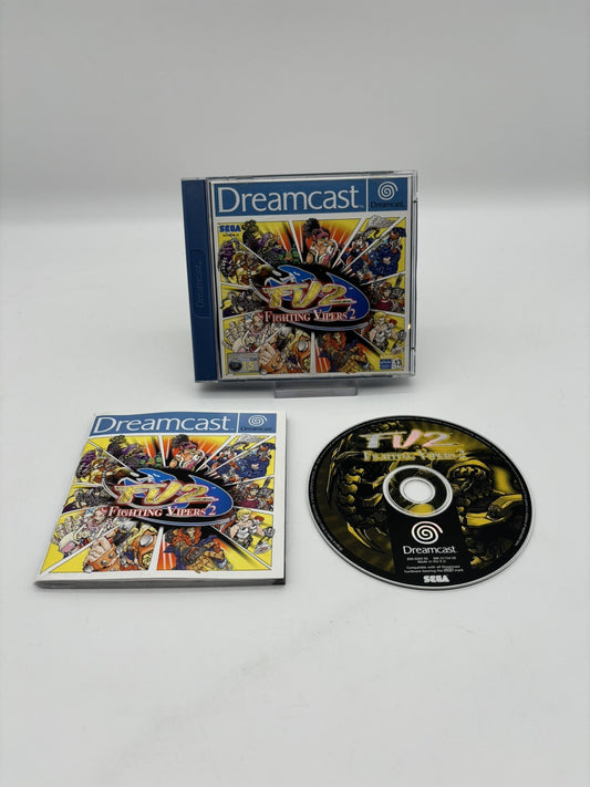 Fighting Vipers 2 - Sega Dreamcast - OVP + Anleitung