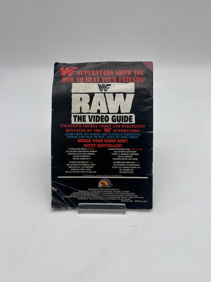 WWF RAW - SUPER NINTENDO - SNES - NUR ANLEITUNG