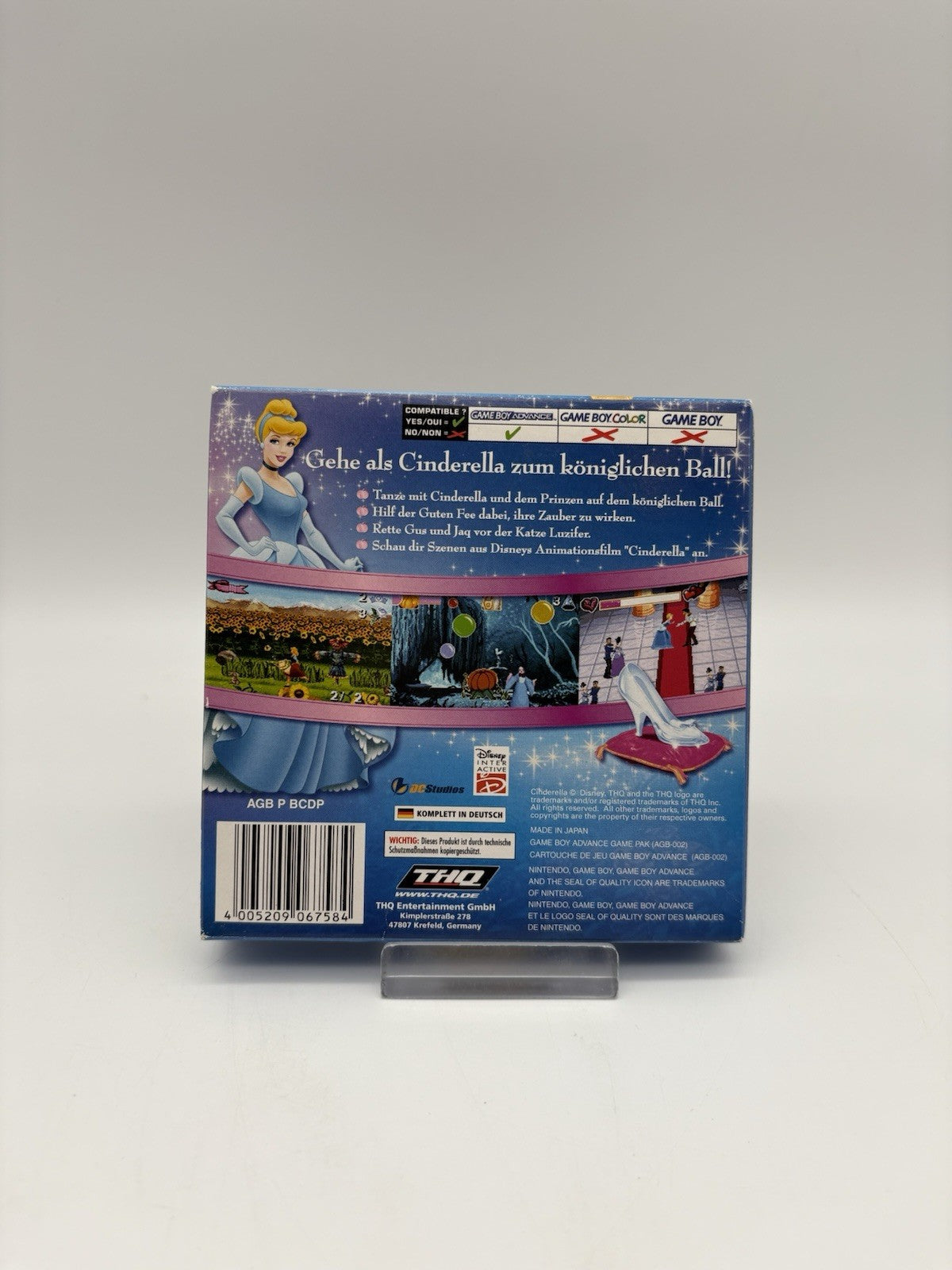 Cinderella Zauberhafte Träume - Nintendo GameBoy Advance - GBA - OVP + Anleitung