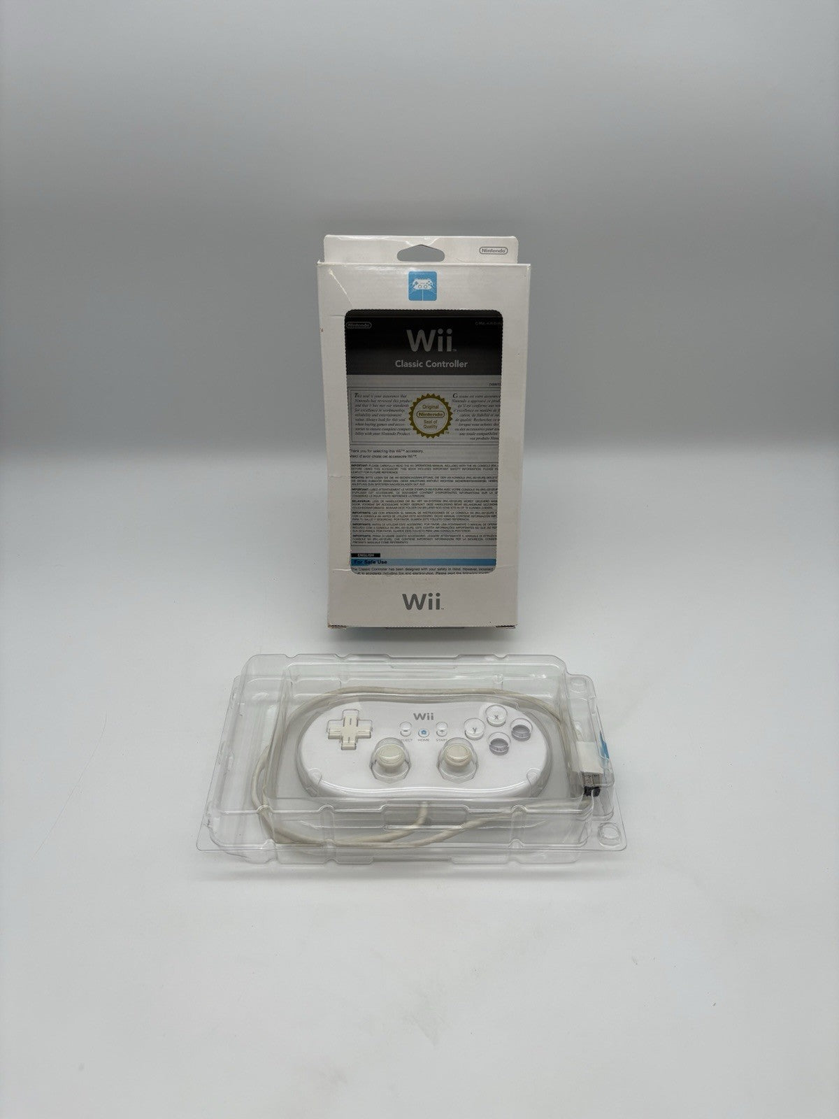 Nintendo Wii Classic Controller - Weiß - OVP - Original