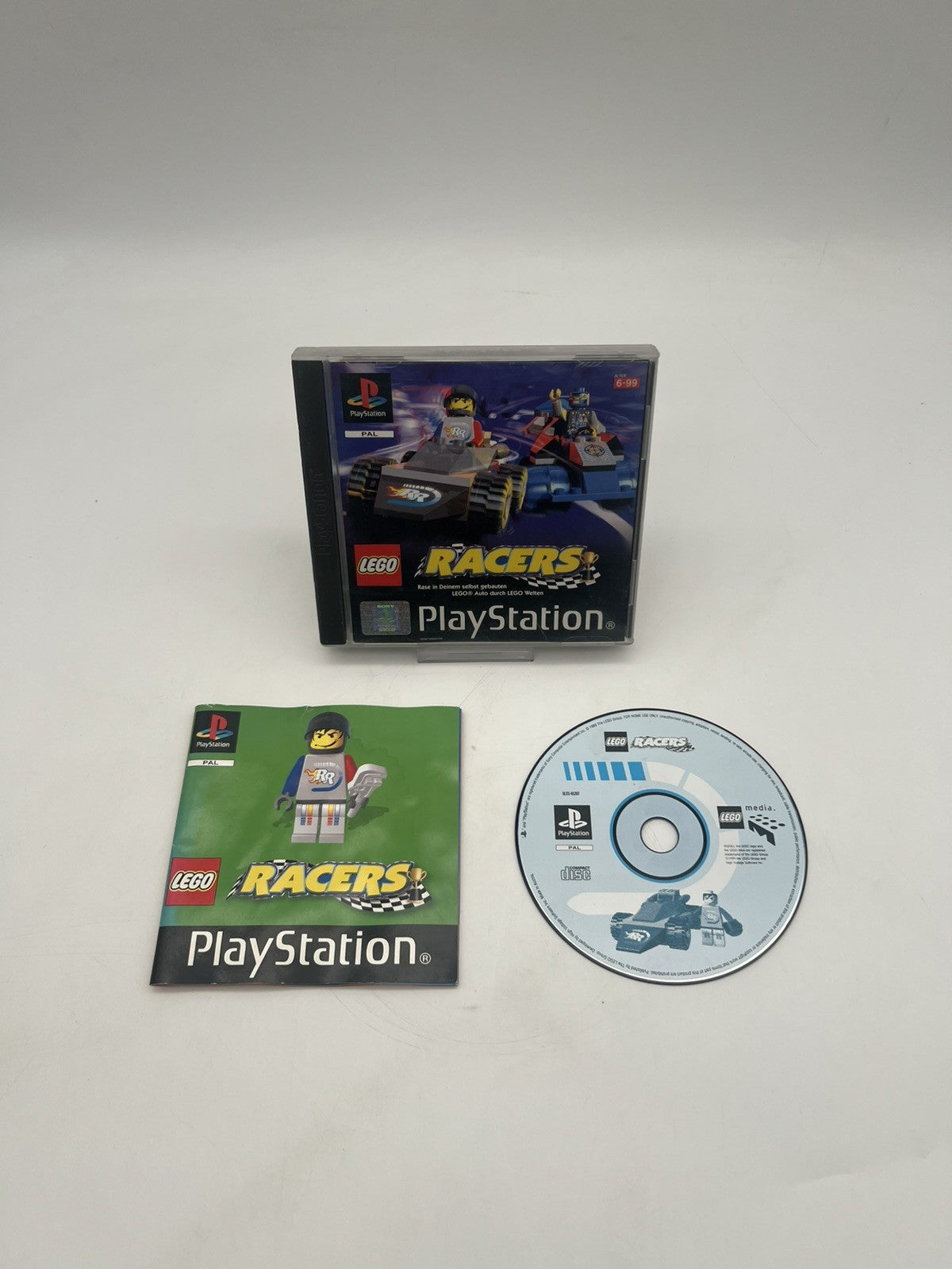 LEGO Racers - Sony PlayStation 1 - PS1 - OVP + Anleitung