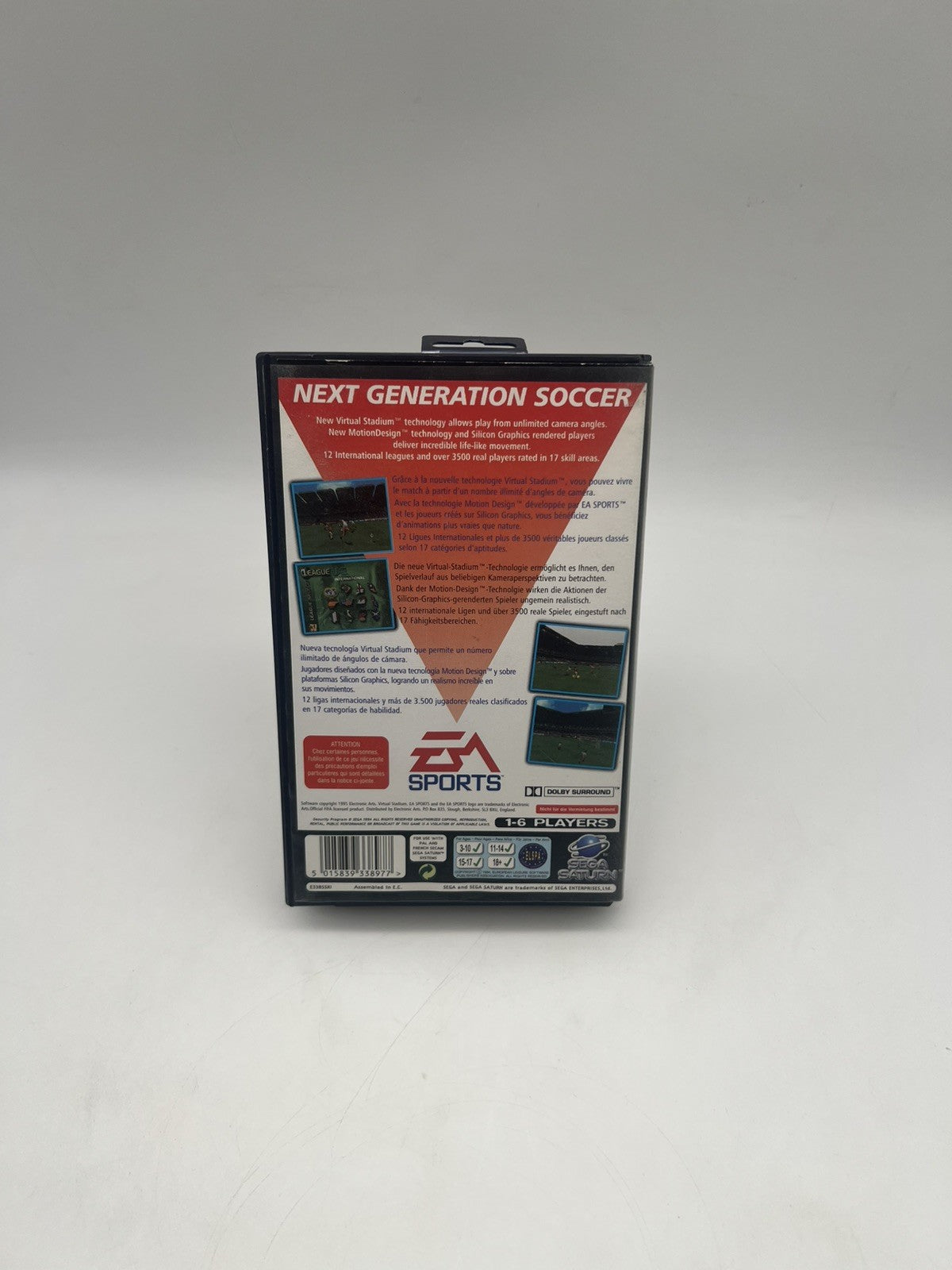 Fifa 96 - Sega Saturn - OVP + Anleitung