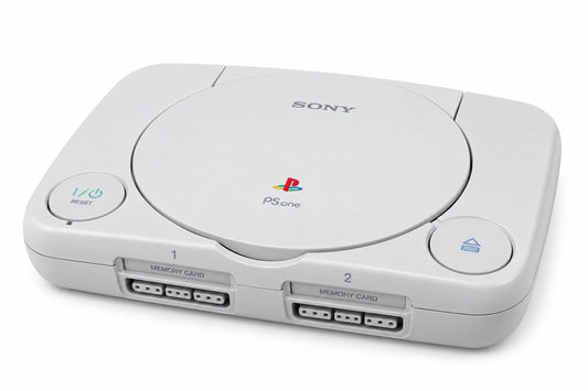 Sony Playstation 1 - PS1 Mini Slim Konsole - PSOne - Konsole + Alle Kabeln