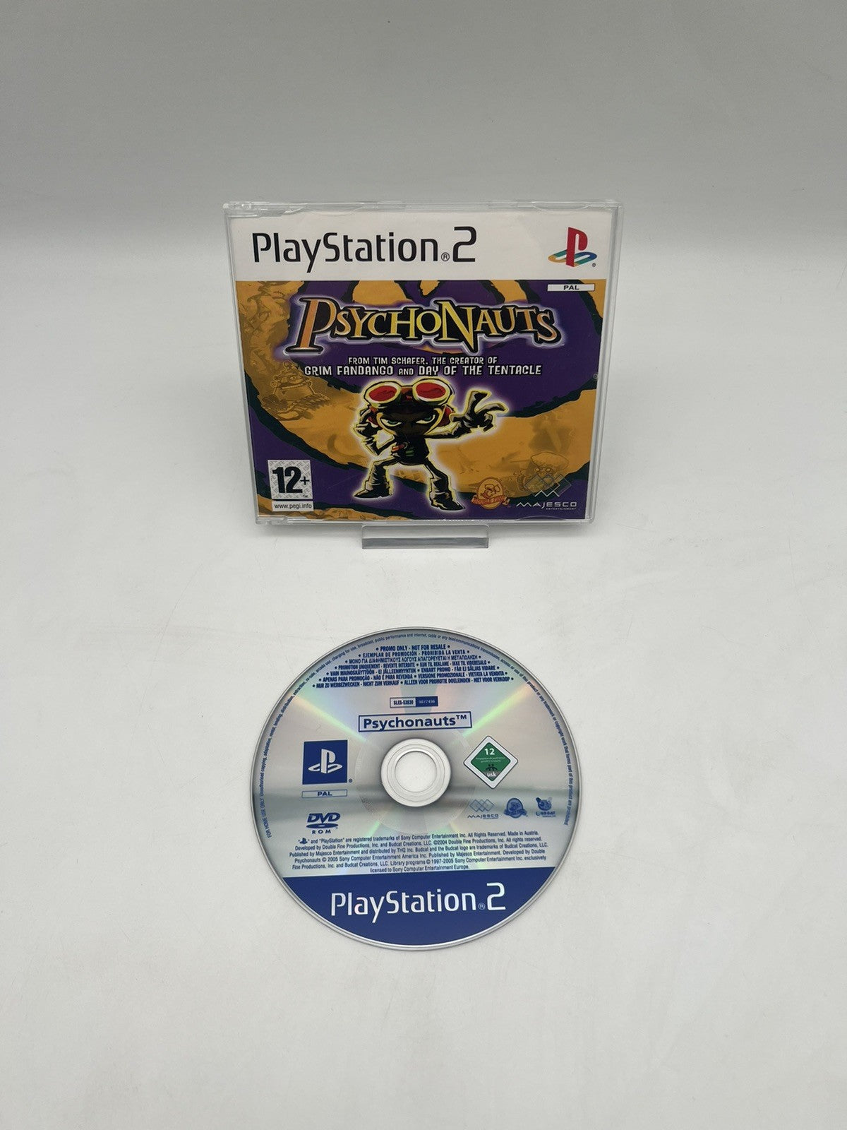 Psychonauts - Sony PlayStation 2 - PS2 - Promo CD - Selten