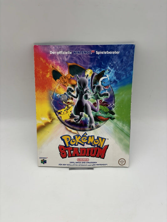 Pokémon Stadium Das offizielle Lösungsbuch Book Guide Spieleberater Nintendo 64