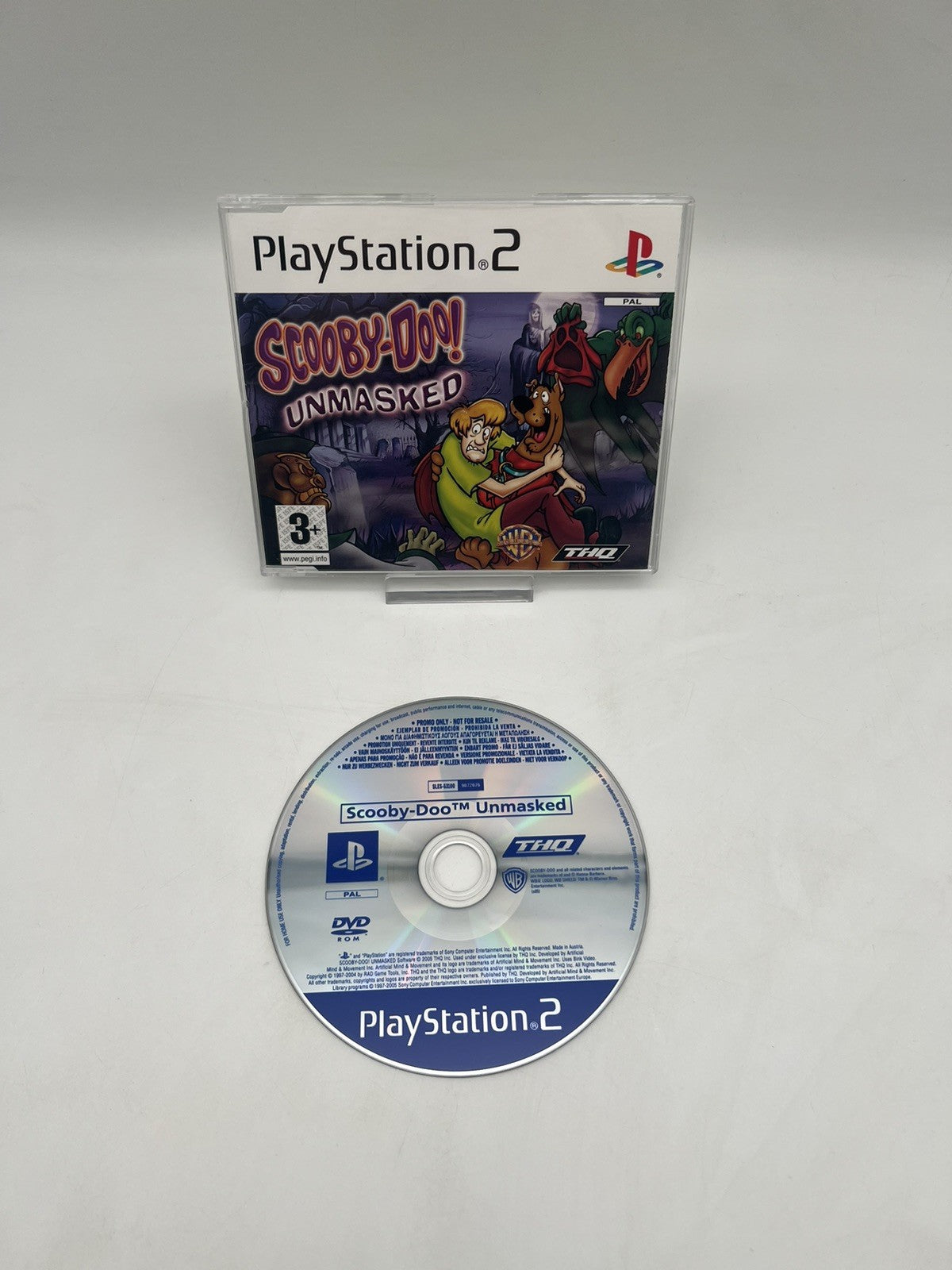 Scooby-Doo! Unmasked - Sony PlayStation 2 - PS2 - Promo CD