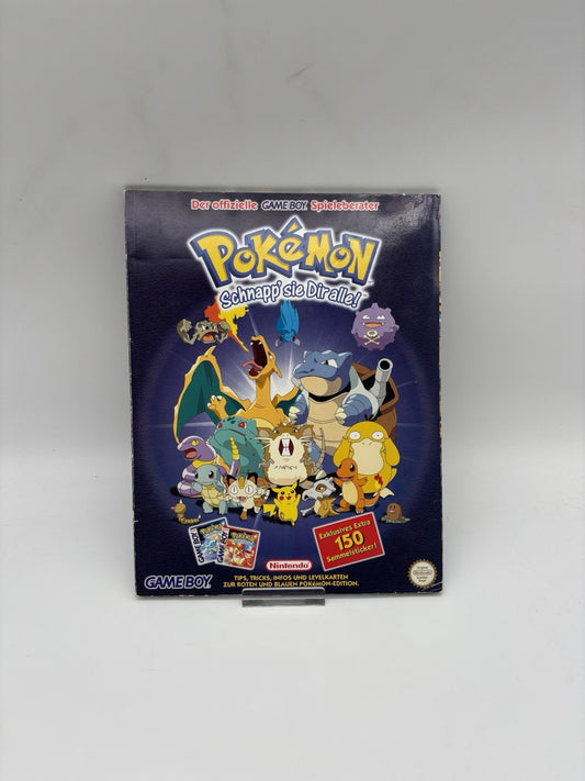 Nintendo Gameboy Spieleberater Pokemon Schnapp Sie dir alle 1999 - Original
