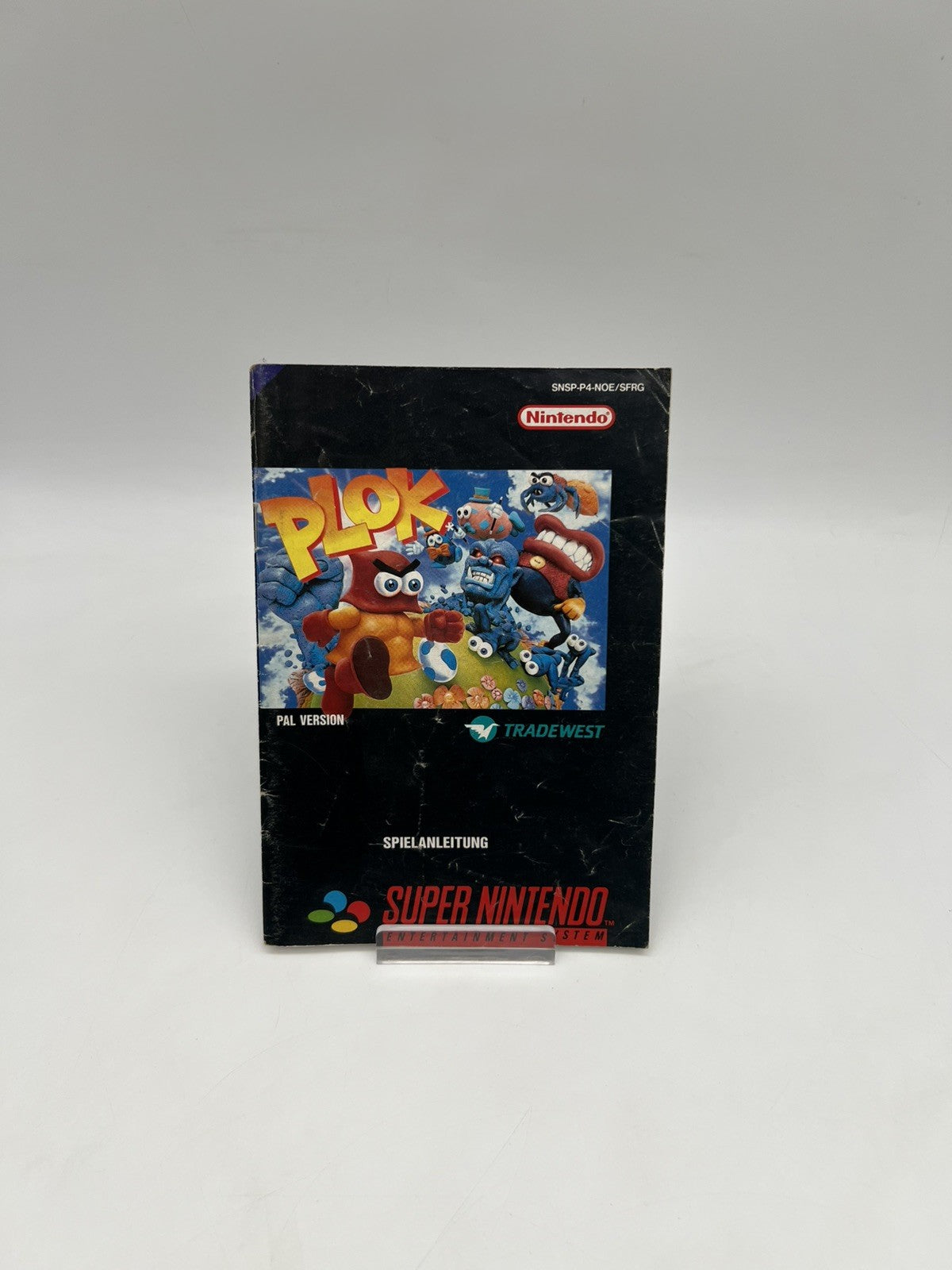 Plok - Super Nintendo - SNES - Nur Anleitung - Original