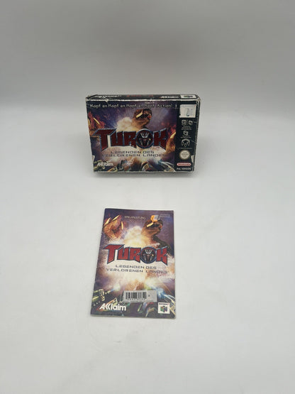 Turok: Legenden des Verlorenen Landes - Nintendo 64 - N64 - Leerkarton Nur OVP