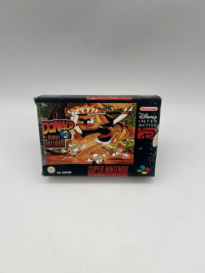 Donald in Maui Mallard Disney - Super Nintendo - SNES - Leerkarton- Ohne Spiel