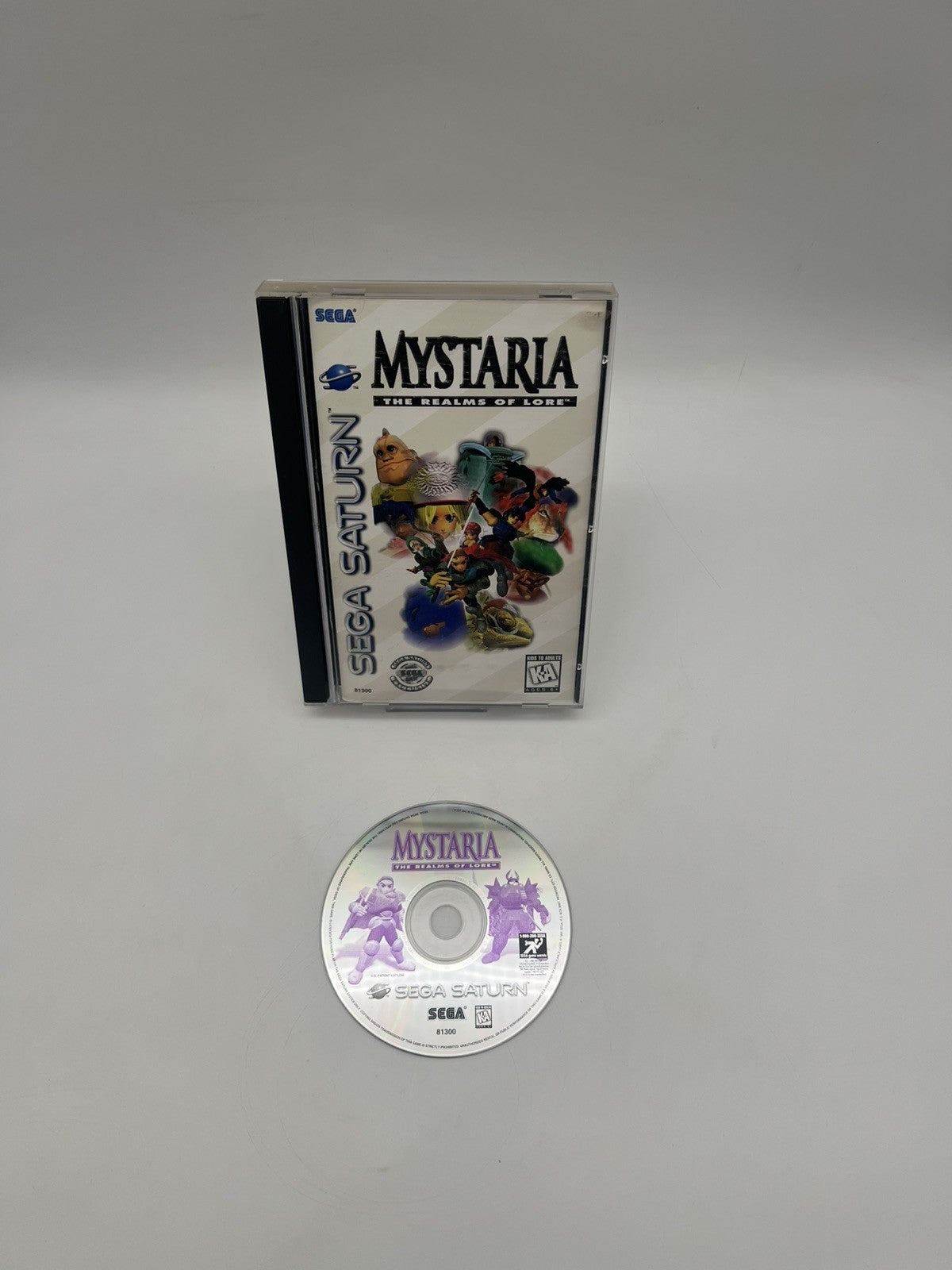 Mystaria the Realms of Lore - Sega Saturn - OVP - NTSC-U/C