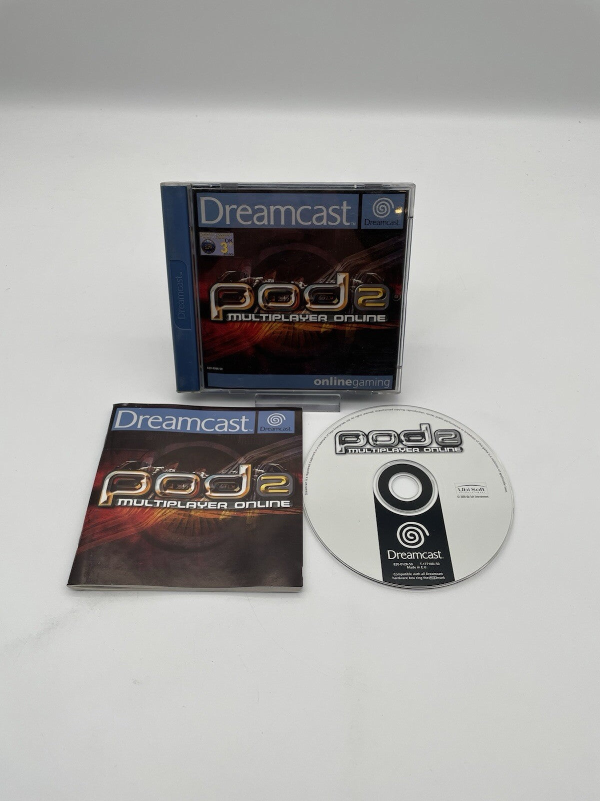Pod 2 (Sega Dreamcast, 2000) - OVP + Anleitung