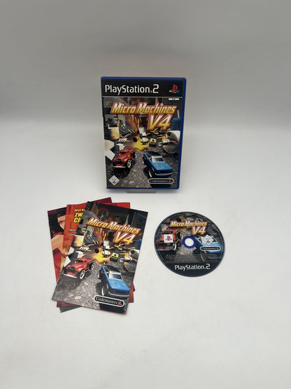 Micro Machines V4 - Sony PlayStation 2 - PS2 - OVP + Anleitung
