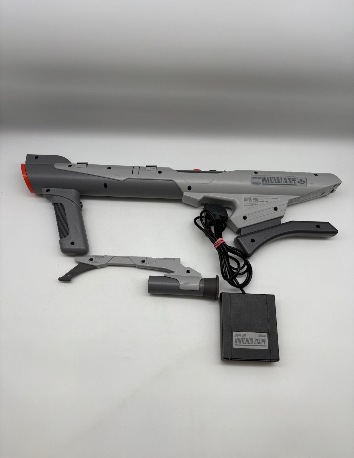 Super Nintendo Scope 6  - SNES - OVP - Retro - Light Gun - Original