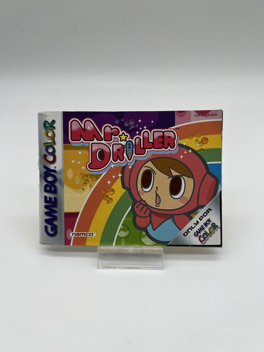 Mr Driller - Nintendo Gameboy Color - Nur Anleitung