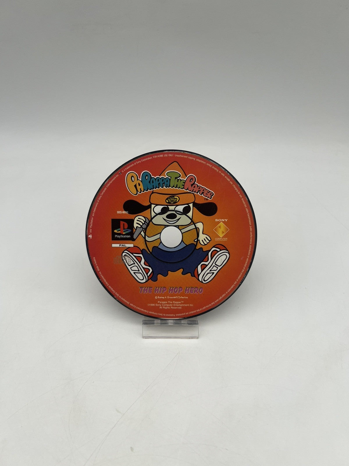 PaRappa The Rapper - Sony PlayStation 1 - PS1 - Nur CD