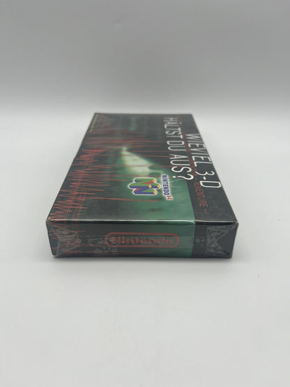 VHS Nintendo 64 N64 Demo OVP Wieviel 3-D hältst du aus ? Promo Merchandise NEU