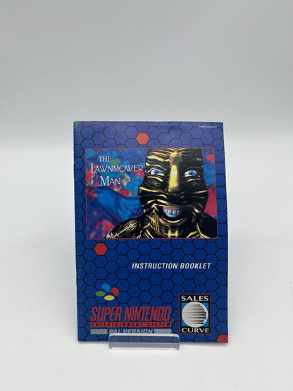 The Lawnmower Man - Super Nintendo - SNES - Nur Anleitung