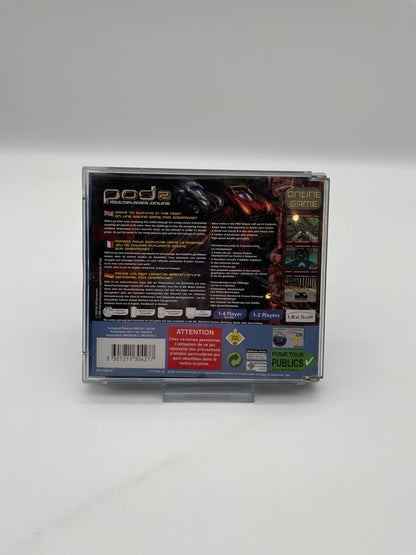 Pod 2 (Sega Dreamcast, 2000) - OVP + Anleitung