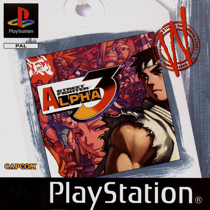 Street Fighter Alpha 3 - Sony PlayStation 1 - PS1 - OVP - Ohne Anleitung