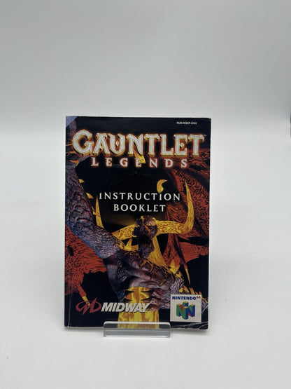 Gauntlet Legends - Nintendo 64 - N64 - Nur Anleitung