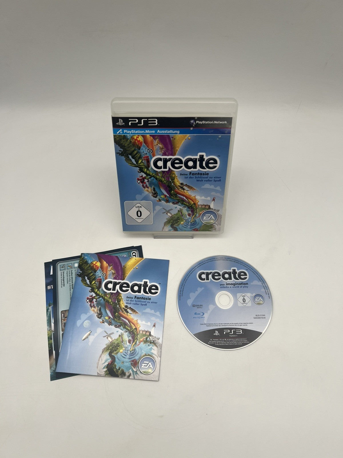 Create - Sony PlayStation 3 - PS3 - OVP + Anleitung