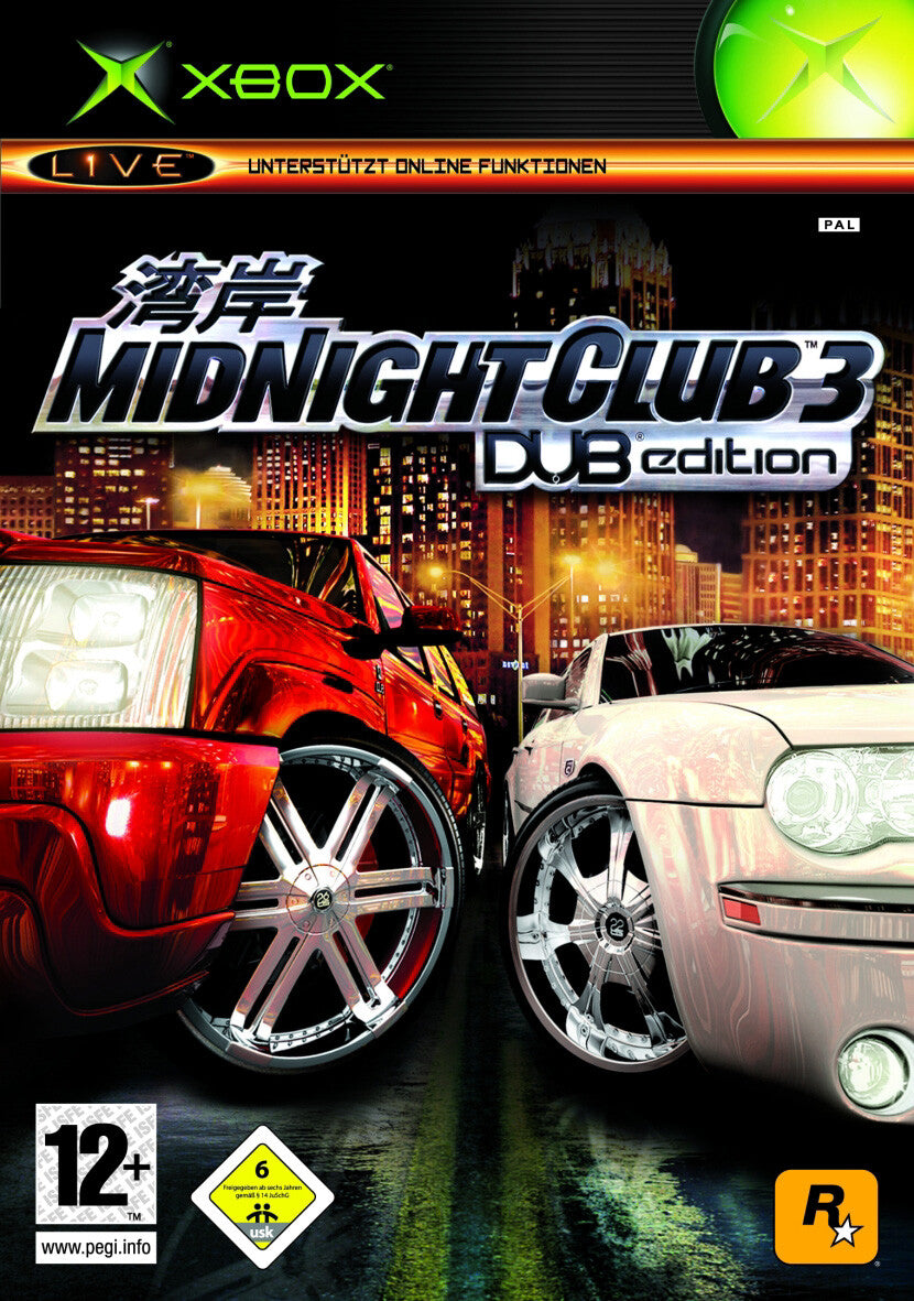 Midnight Club 3: DUB Edition - Microsoft Xbox - OVP + Anleitung
