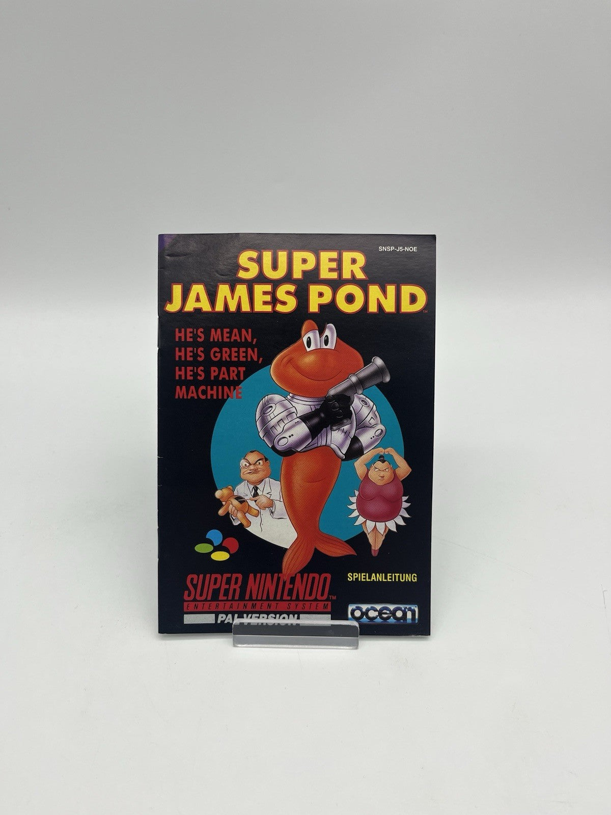 Super James Pond - Super Nintendo Snes - Nur Anleitung