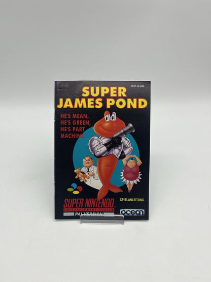 Super James Pond - Super Nintendo Snes - Nur Anleitung