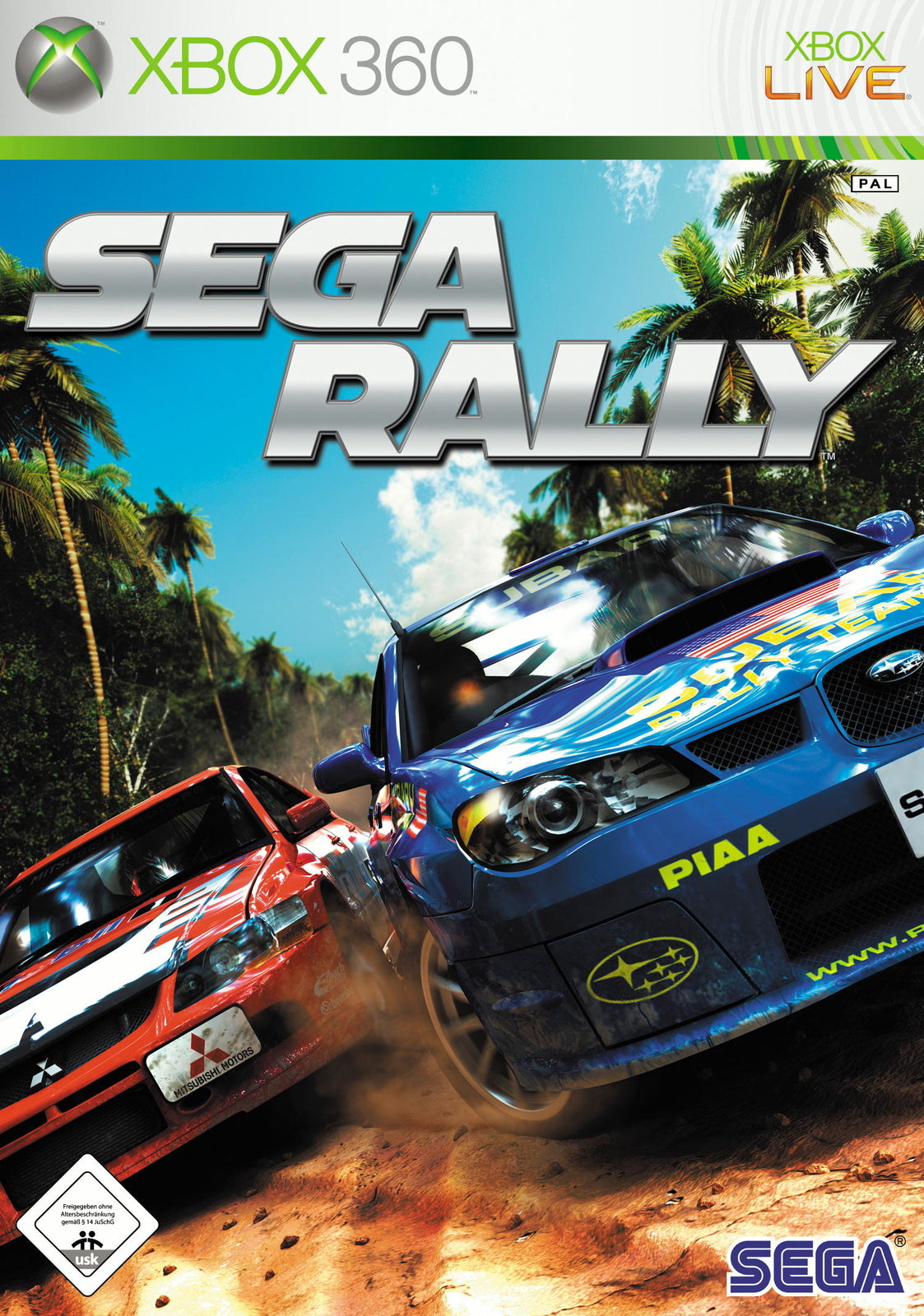 Sega Rally - Microsoft Xbox 360 - OVP + Anleitung
