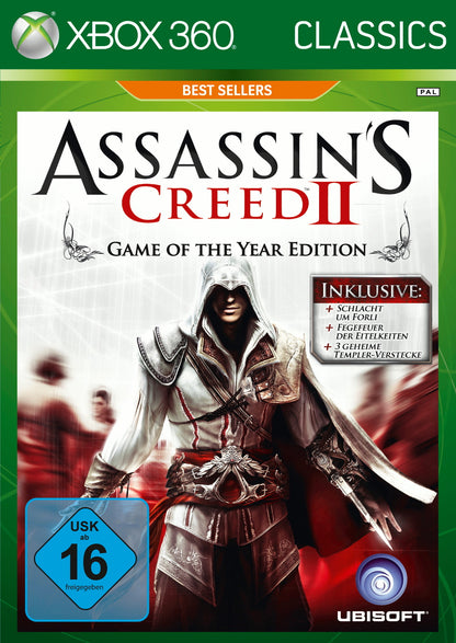 Assassin's Creed II 2 Game of The Year Edition (Microsoft Xbox 360) NEU & Sealed