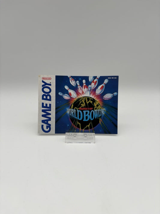 Romstar World Bowling - Nintendo Gameboy - Nur Anleitung