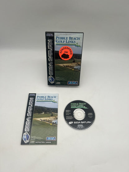 Pebble Beach Golf Links - Sega Saturn - OVP + Anleitung