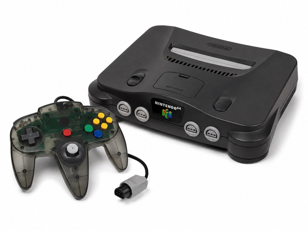 Nintendo 64 Konsole inkl. Controller & Alle Kabeln - N64 Spielekonsole
