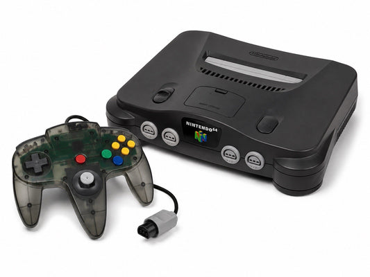 Nintendo 64 Konsole inkl. Controller & Alle Kabeln - N64 Spielekonsole