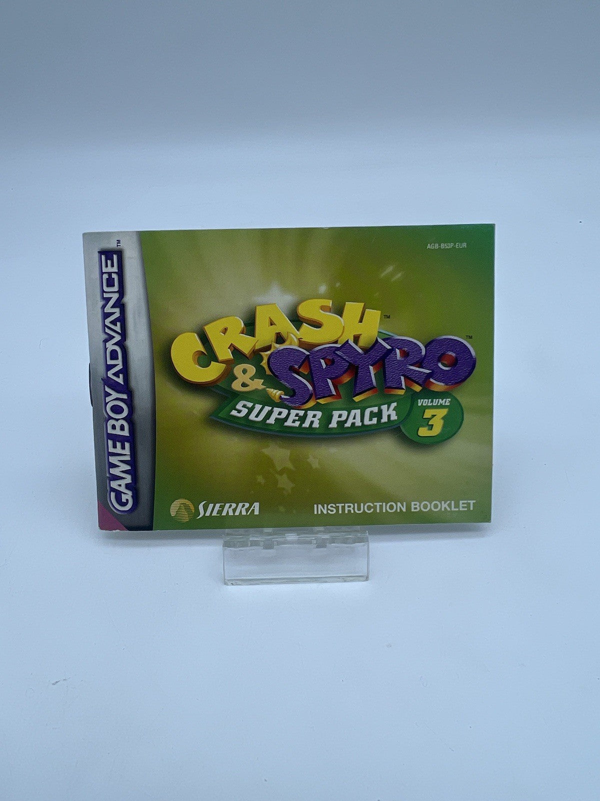Crash & Spyro Super Pack 3 - Nintendo GameBoy Advance - GBA - Nur Anleitung