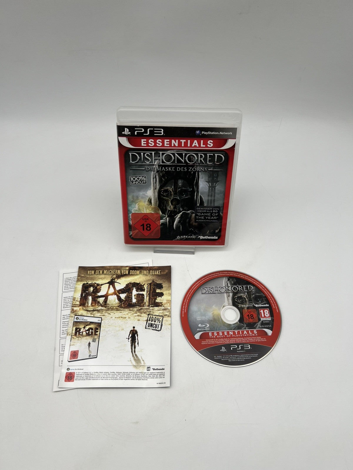 Dishonored - Die Maske des Zorns - Sony PlayStation 3 - PS3 - OVP