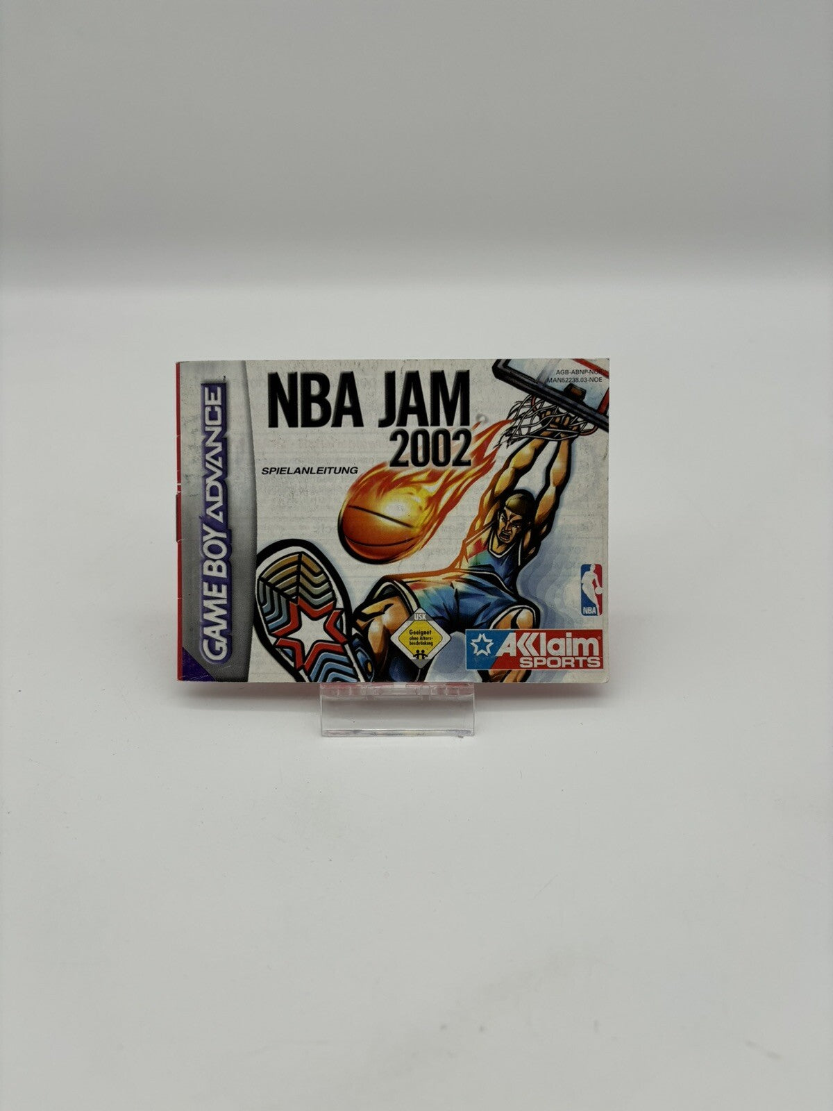 NBA Jam 2002 - Nintendo Gameboy Advance - GBA - Nur Anleitung