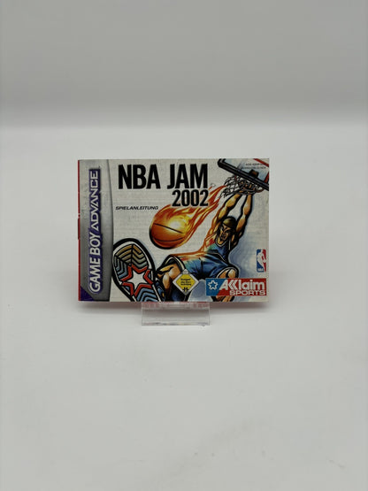 NBA Jam 2002 - Nintendo Gameboy Advance - GBA - Nur Anleitung