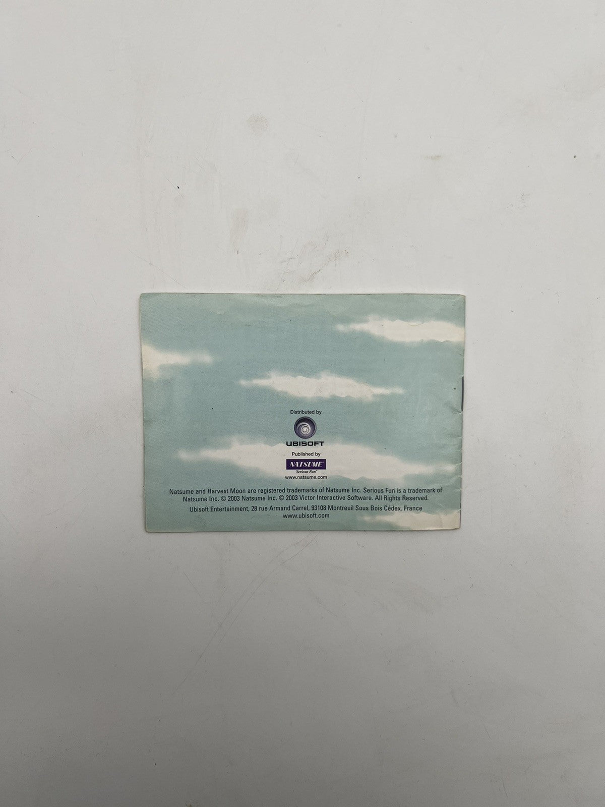 Harvest Moon Friends of Mineral Town - Nintendo Gameboy Advance - Nur Anleitung