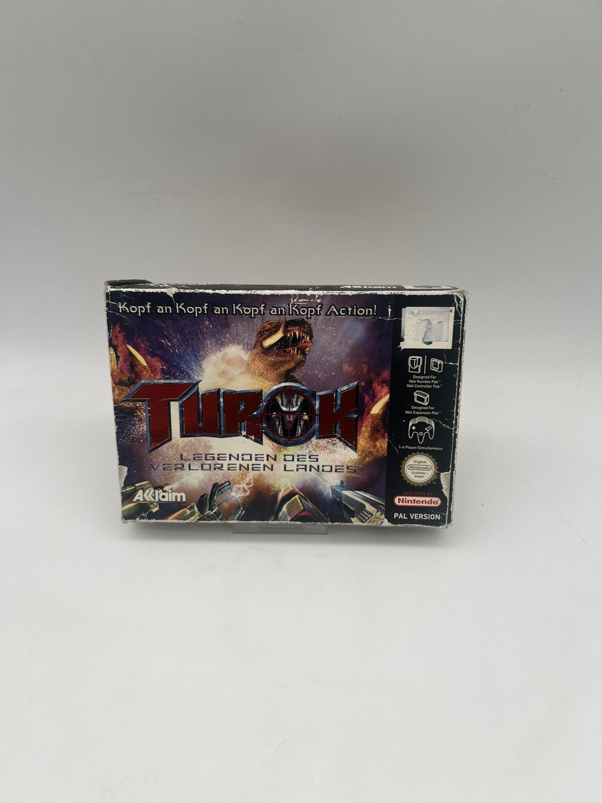 Turok: Legenden des Verlorenen Landes - Nintendo 64 - N64 - Leerkarton Nur OVP