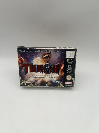 Turok: Legenden des Verlorenen Landes - Nintendo 64 - N64 - Leerkarton Nur OVP