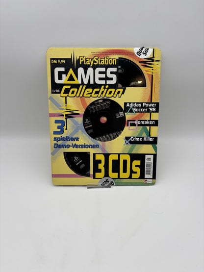Sony Playstation 1 Games Collection - PS1 - 3x Demo CDs - Selten - OVP