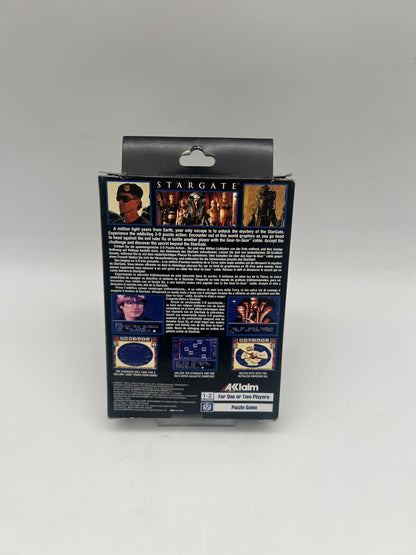 Stargate - SEGA Game Gear - OVP + Anleitung