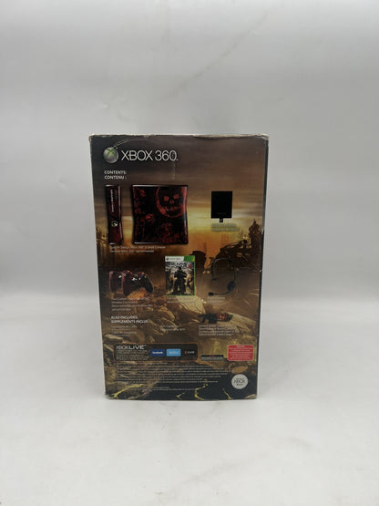 Microsoft Xbox 360 Gears of War 3 Limited Edition Slim Konsole - OVP - Rot