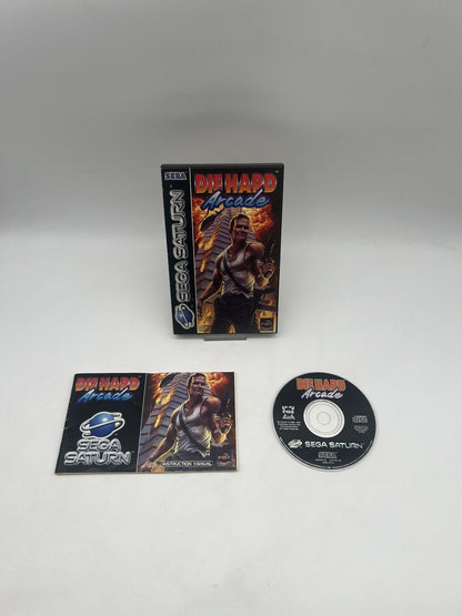 Die Hard Arcade - Sega Saturn - OVP + Anleitung